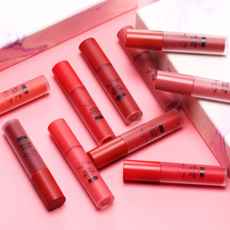 Be A Confident Woman 5 Colors/Set Matte Vevet Liquid Waterproof Velvet Lipstick Long Lasting Lip Gloss Cosmetics