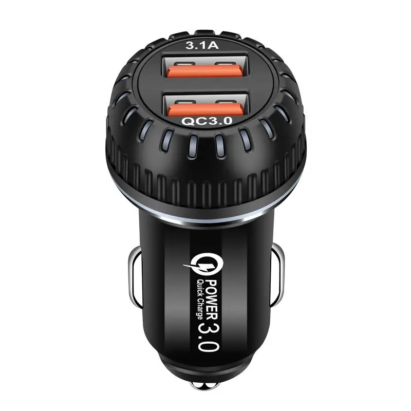 Прикуриватель разъем DC12V автомобильное зарядное устройство для телефона QC3.0