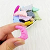10PCS  BPA Free Angel Wing silicone Beads Baby Teethers Food Grade Baby Teething Toys For Pacifier Chain Necklace DIY Accessorie 5