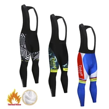 Tinkoff велошорты флисовые зимние Coolmax гелевая Подушка 19d велосипедные трико Ciclismo MTB велосипедные длинные штаны