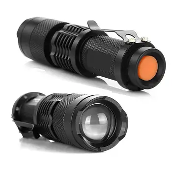 

Portable Mini Flashlight Excellent Aluminum Alloy Excellent Water Resistance Focus Function Glare Torch for Outdoor Use
