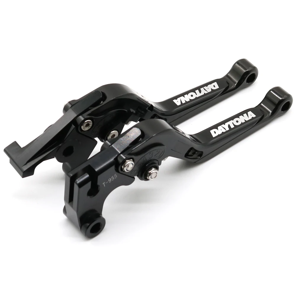 Для Triumph DAYTONA 600/650 2004-2005 DAYTONA 955i 2004-2006 мотоциклетные ручки тормоза и сцепления, обработанные на станке с ЧПУ Складная Выдвижная регулируемая