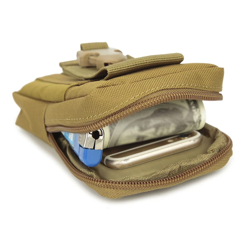 Тактический Чехол Molle охотничьи сумки поясная сумка Военная поясная сумка наружные сумки чехол для телефона карман для Iphone 7