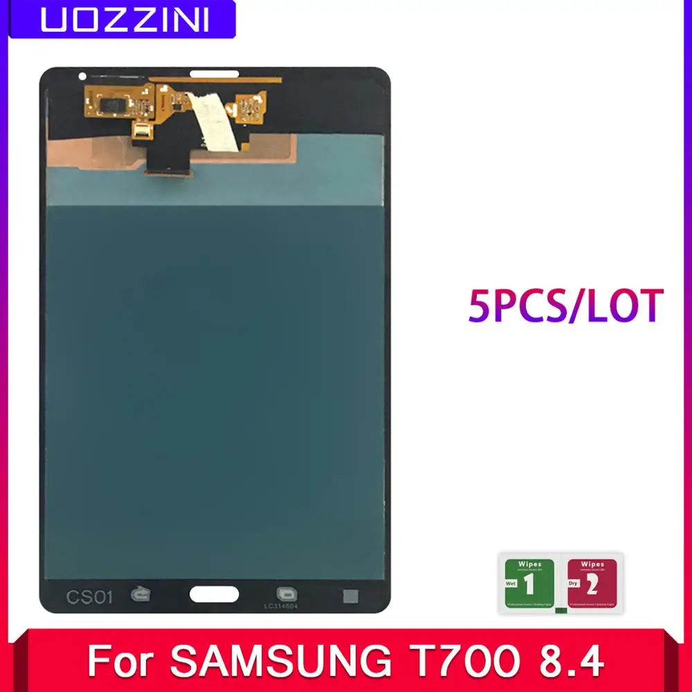 ЖК дисплей для Samsung Galaxy Tab S 8 4 T700 T705 5 шт. сенсорный экран с дигитайзером в сборе