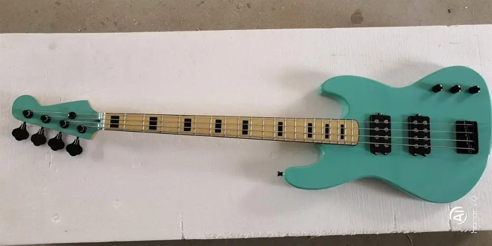 

Classical 22 frets block inlay four strings bass