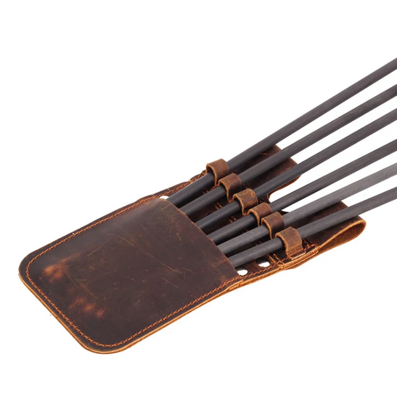 

Universal Waist Arrow Quivers Archery Metal Buckle Non-slip Pocket Pouch Holder