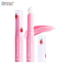 1pcs discoloration Sale Temperature Change Waterproof Lipstick Long-lasting Moisturizing Lip Balm Natural Peach Lip Gloss