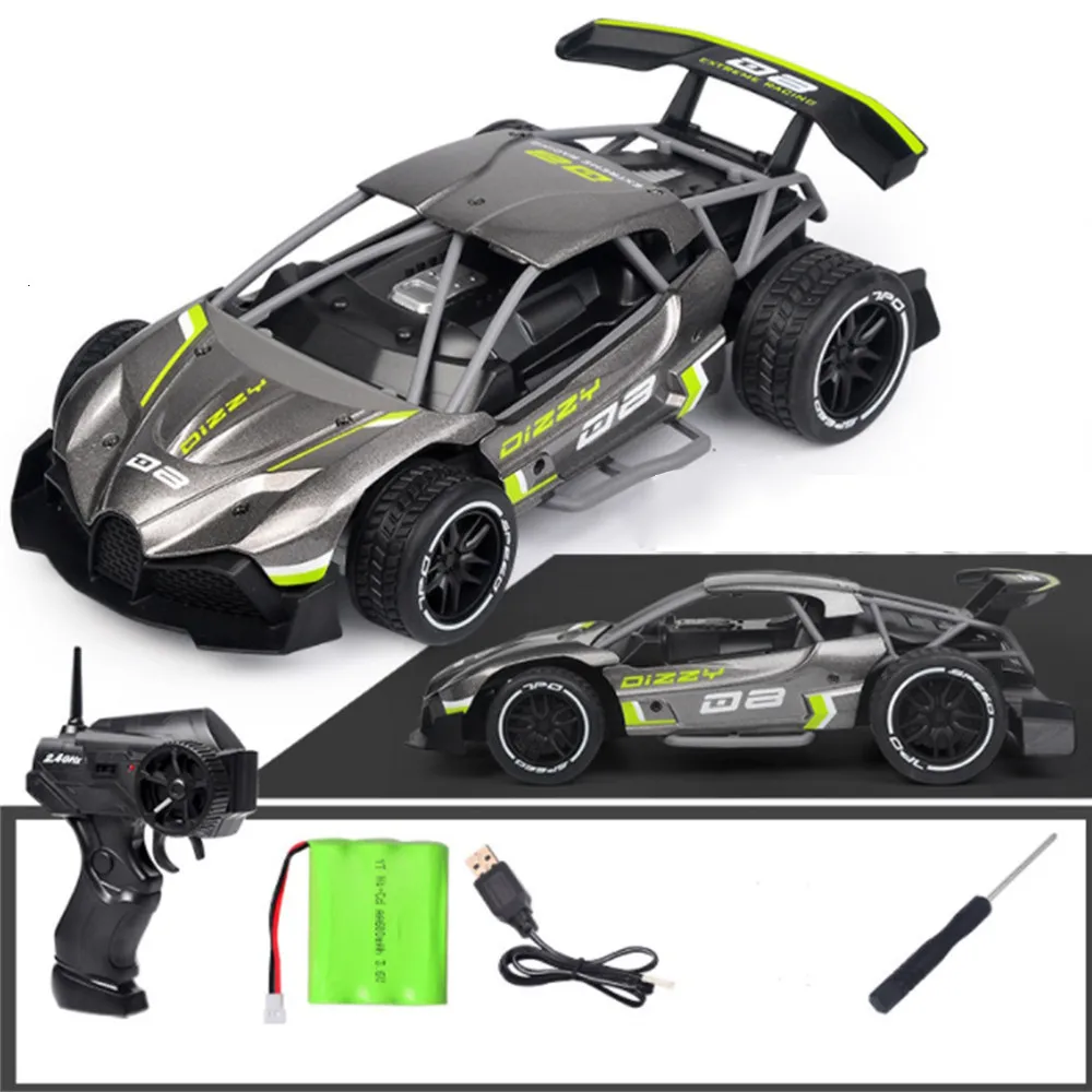 Детские игрушки car1: 16 RC Дрифт гоночный автомобиль 2,4G 2WD Металлический Высокоскоростной пульт дистанционного управления 600mAh пульт дистанционного управления автомобиль игрушки для детей