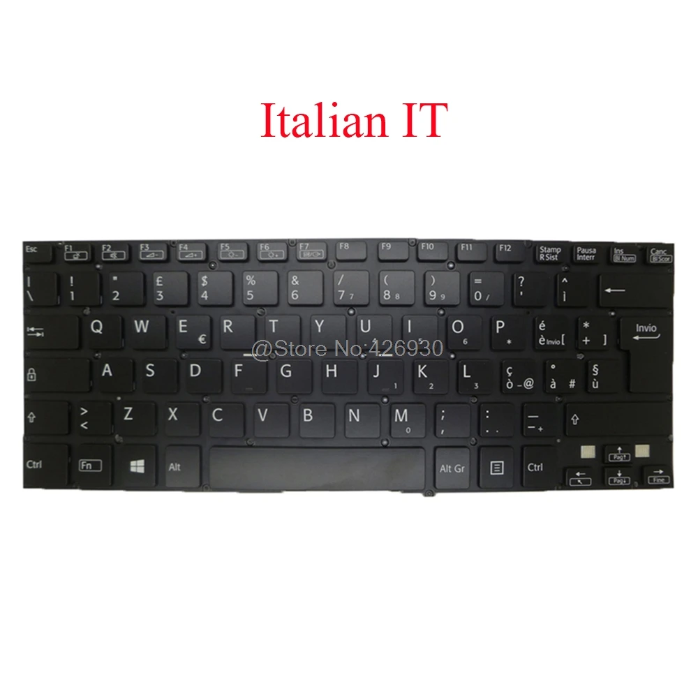 Ноутбук IT TR GR клавиатура для SONY VAIO SVF14 MP-12Q1610-920 149236561IT 149236641TR 149236531DE Италия Турецкая