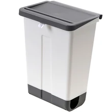 Кухонный мусорный бак, пластиковый настенный мусорный бак, мусорное ведро для мусора, мусорное ведро, держатель для мусорного мешка, мусорное ведро для ванной комнаты