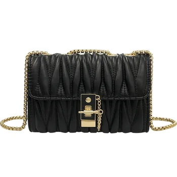 

Women Handbag 2020 New Korean Fashion Casual Plaid Chain Shoulder Messenger Bag Famous Classic Brand Designer Crossbody Bag