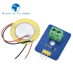 TZT 3.3V/5V Ceramic Piezo Vibration Sensor Module Analog Controller Electronic Components Supplies Sensor for Arduino UNO R3