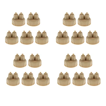 

20 Pcs Fish Tank Aquarium CO2 Generator Reactor Bottle Cap For Water Plant