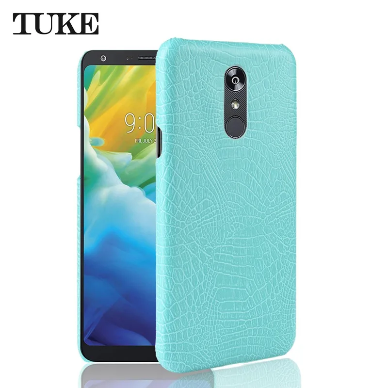 

Case For OPPO Realme A1K X 3 Pro Crocodile Pattern Hard Case PC + PU Leather Back Cover