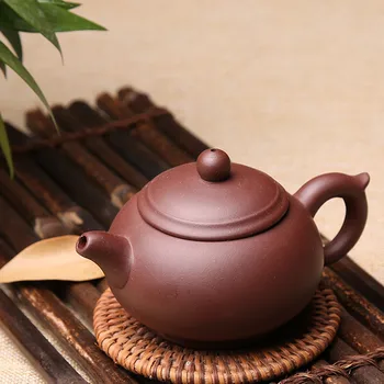 

185CC Beauty kung fu teapot trumpet yixing pot creative drinkware suit tie guan yin black tea puer