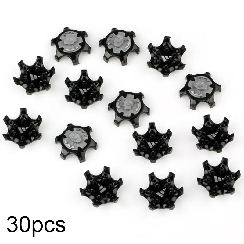 Plastic Golf Shoe Spikes Clamp Studs Cleats Screw-in Removal Tool Replacement
