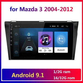 

9 inch Android 9.1 Car Multimedia for Mazda 3 2004 2005 2006 2007 2008 2009 2010 2011 2012 Auto Radio 2 din GPS Stereo Wifi