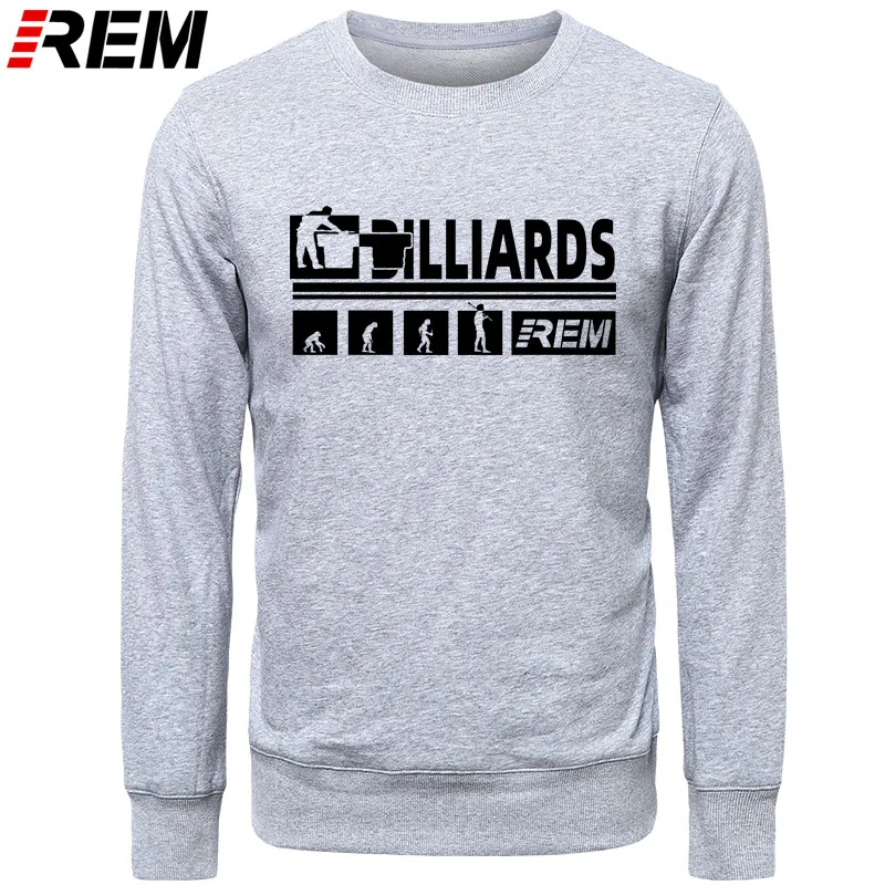Худи REM, бренд evolution billiards, хлопковые мужские повседневные топы с длинным рукавом для мальчиков, Модные Толстовки, Толстовки