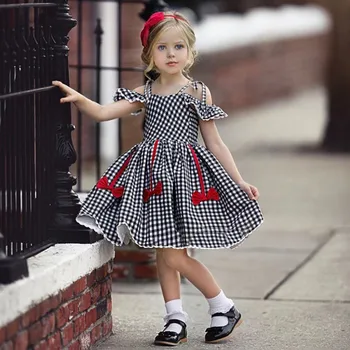 

Mihkalev Toddler Girl Summer 2020 Birthday Party Dress Baby Girls Off Shoulder Ruffles Tutu Dress Children Sundress Kid Clothing
