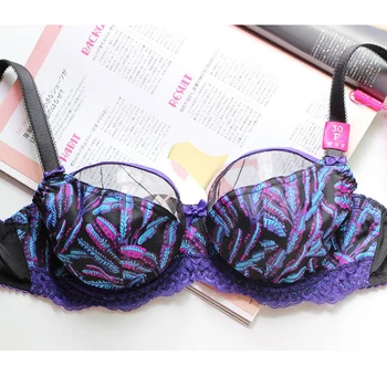 

Women's Full Coverage Bra Plus Size Non-padded Underwire Lace Floral Unlied Lingerie 30 32 34 36 38 40 42 44 FF G H JJ