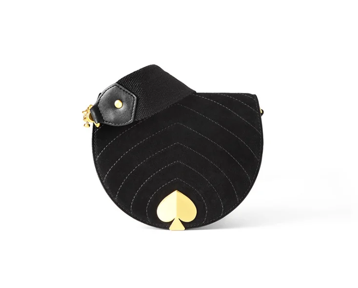 

winter vintage velvet heart belt bag waist packs small saddle bags for women