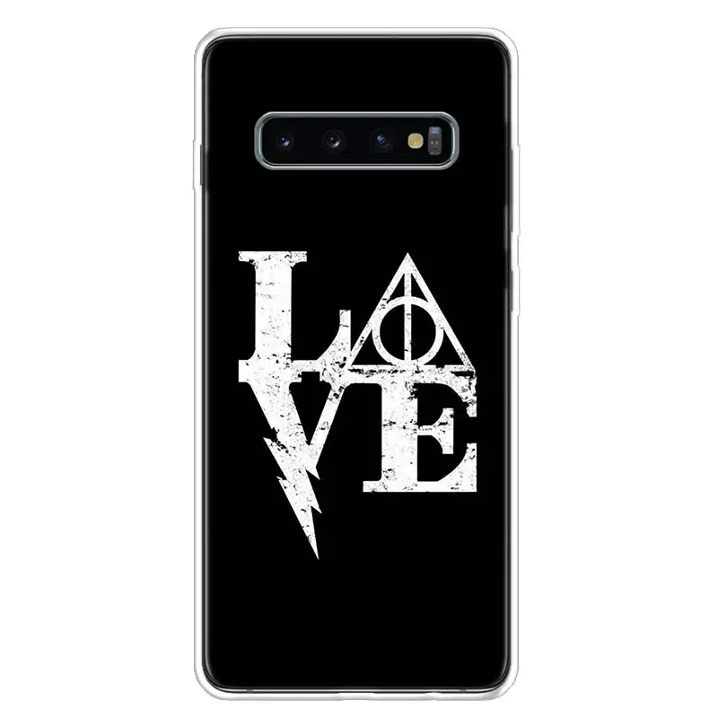 Прохладный Гарри Поттера любовь чехол для samsung Galaxy A10 A20E A30 A40 A50 A70 A50S A80 M30S A6 A7 A8 A9 плюс+ чехол для телефона с бумажником