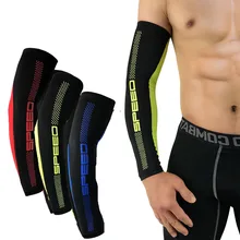 2 шт. компрессионная поддержка налокотник рукав коврик велосипед бег велосипед УФ Защита от солнца манжета крышка рука рукав Спорт гетры рукава