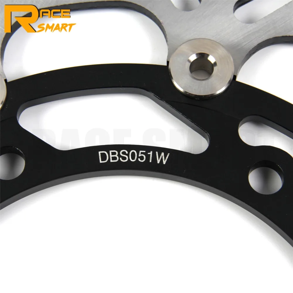 Rider Мотоцикл CNC передний задний тормозной диск для KAWASAKI NINJA 250 R 250 2008-2011 плавающие мотоциклы тормозные роторы 2009