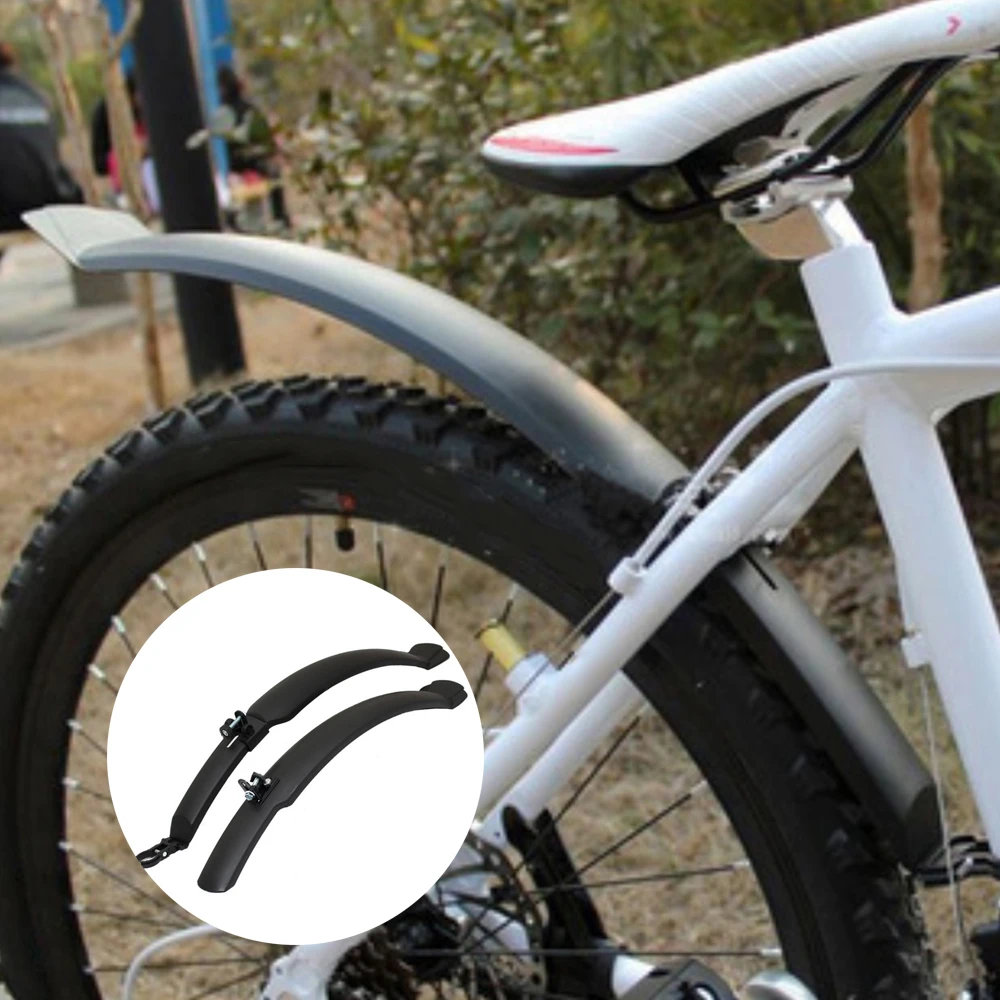 1 комплект, велосипедное пластиковое MTB крыло, быстросъемные велосипедные крылья, дорожный передний горный велосипед, Задний защитный велосипед, Аксессуары для велосипеда