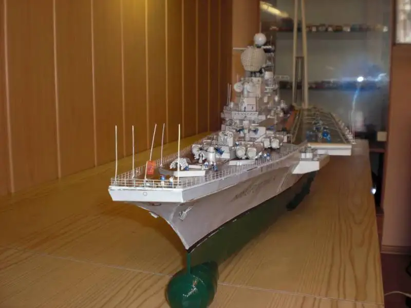 Высокое качество Русский новоросский USS бумажный модельный комплект