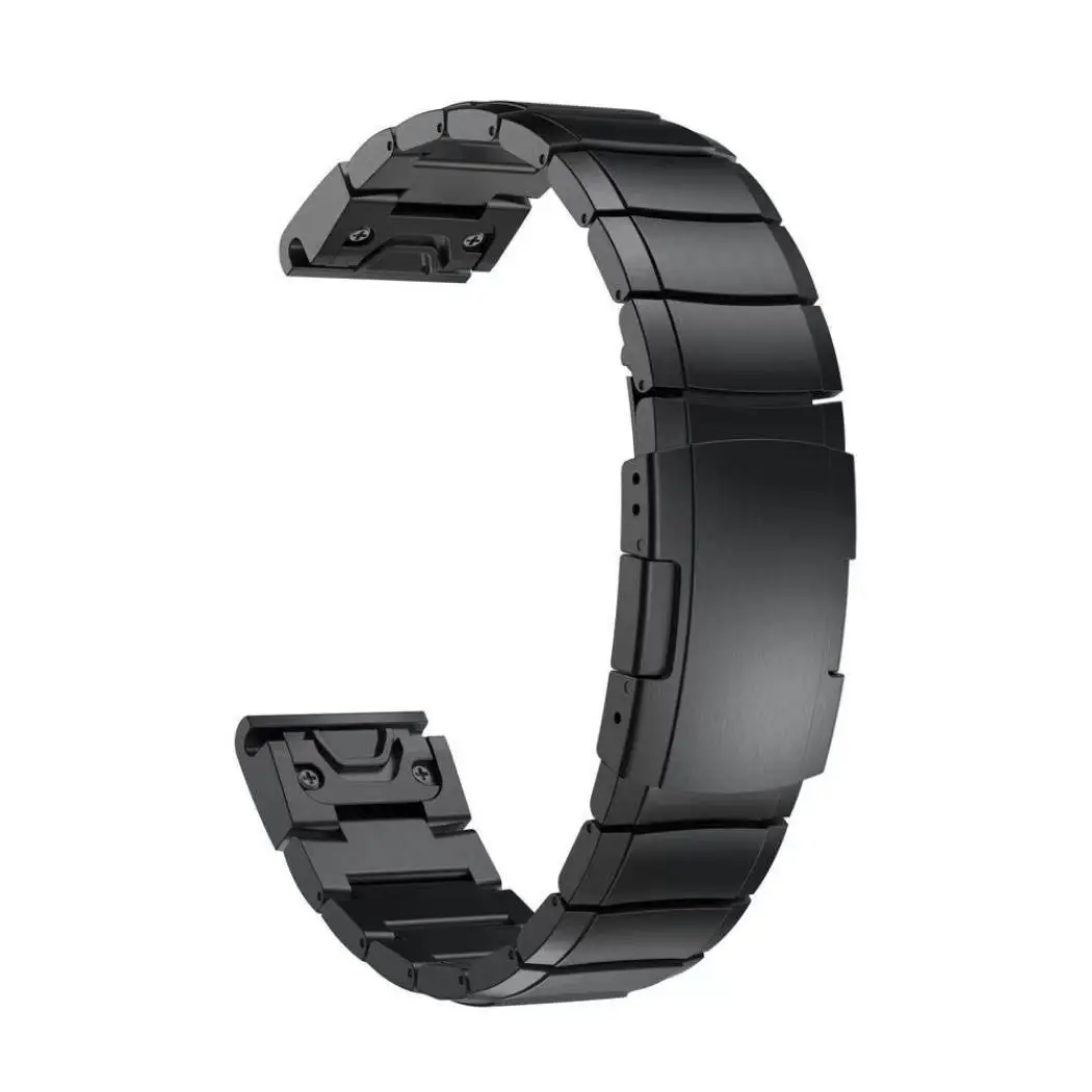 Premium Stainless Steel Quick-Fit Metal Strap, 26/22/20mm