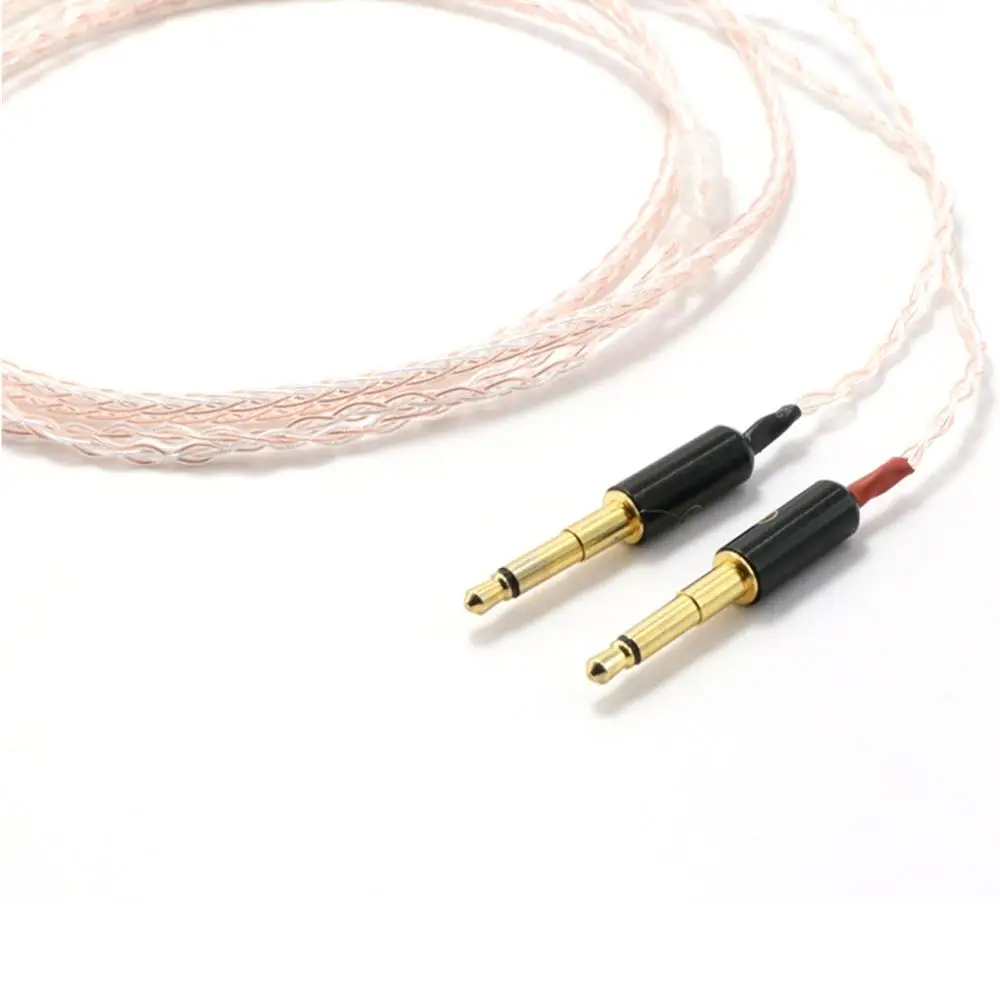 Thouliess 8cores Replacement Headphones Cable Audio Upgrade Cable For Meze 99 Classics Focal Elear Headphones