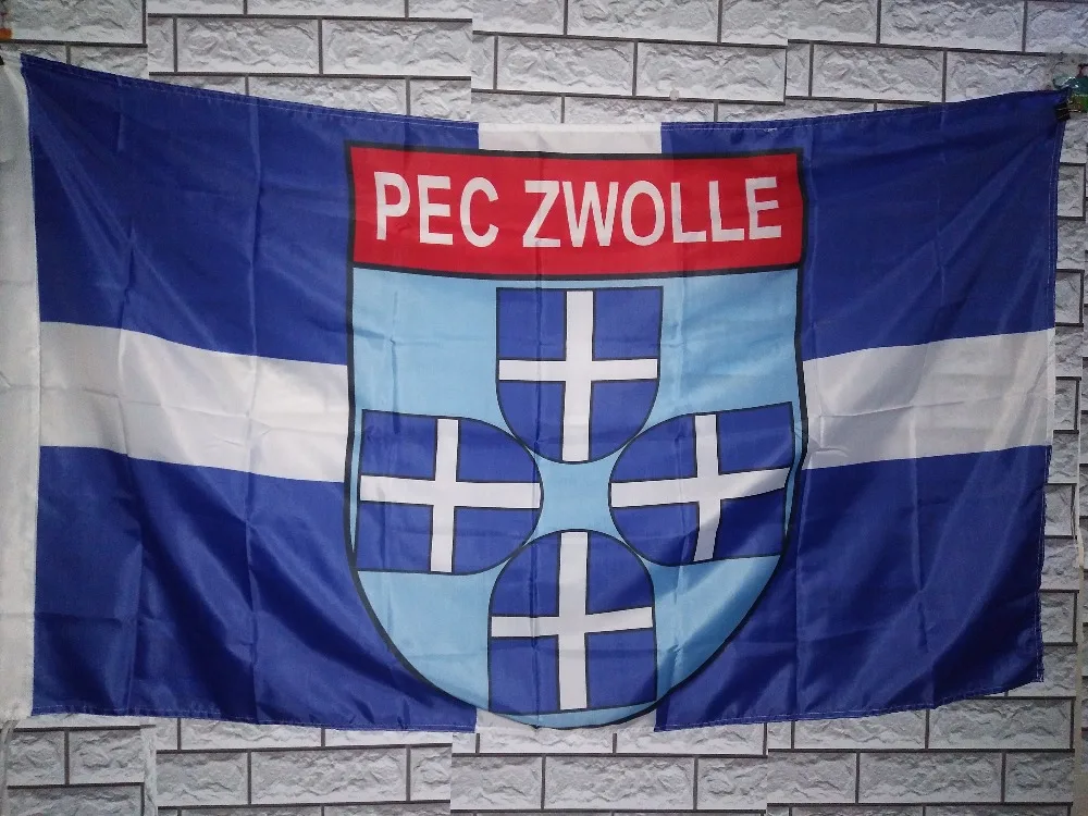 3ftx5ft 3x5ft netherland PEC Zwolle флаг баннер Печать баннер, флаг из полиэстера Размер 150*90 см