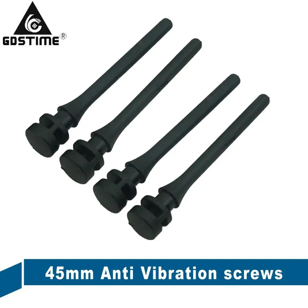 Pino de Parafuso 45 mm Rebite de Borracha pc Ventilador Bucha de Absorção de Ruídos Parafusos de Silicone de Montagem 500 Peças
