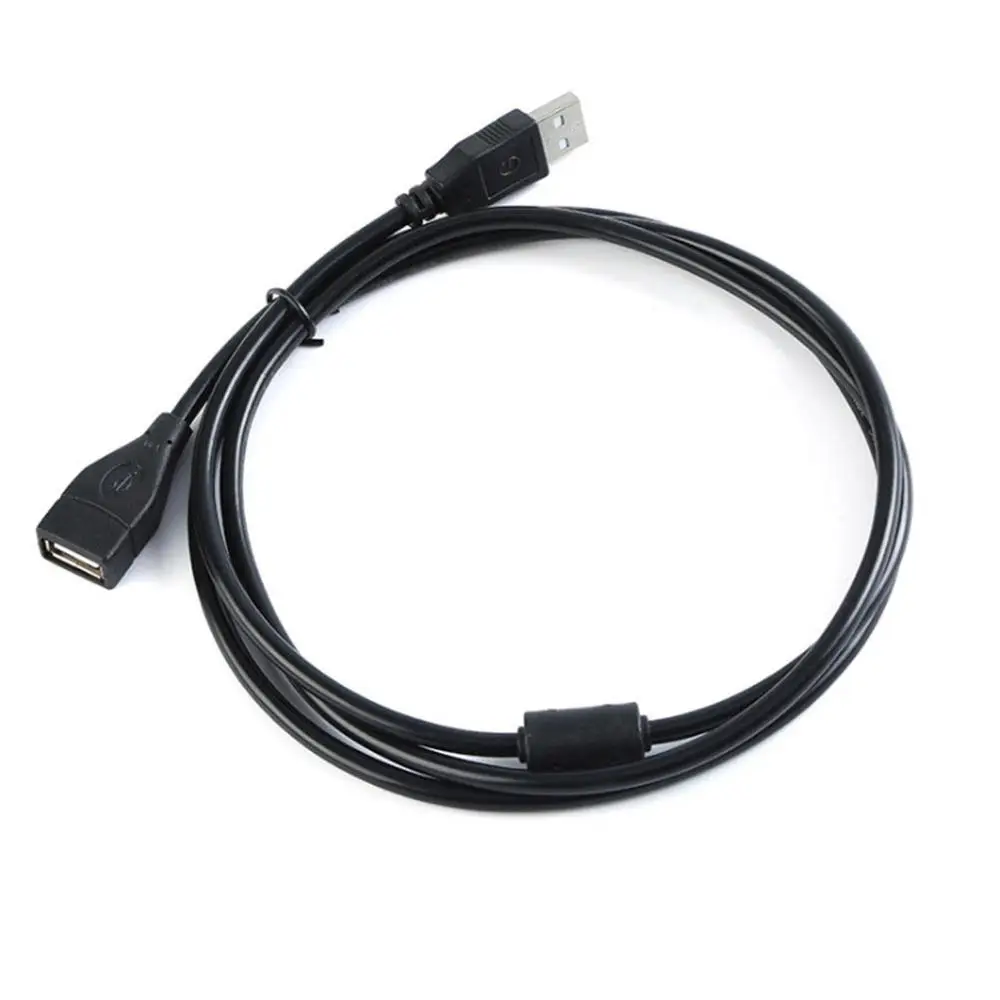 Удлинитель USB 2,0 A к женскому кабелю кабель синхронизации данных Кабель Удлинительный провод 1,5 M/4.9FT