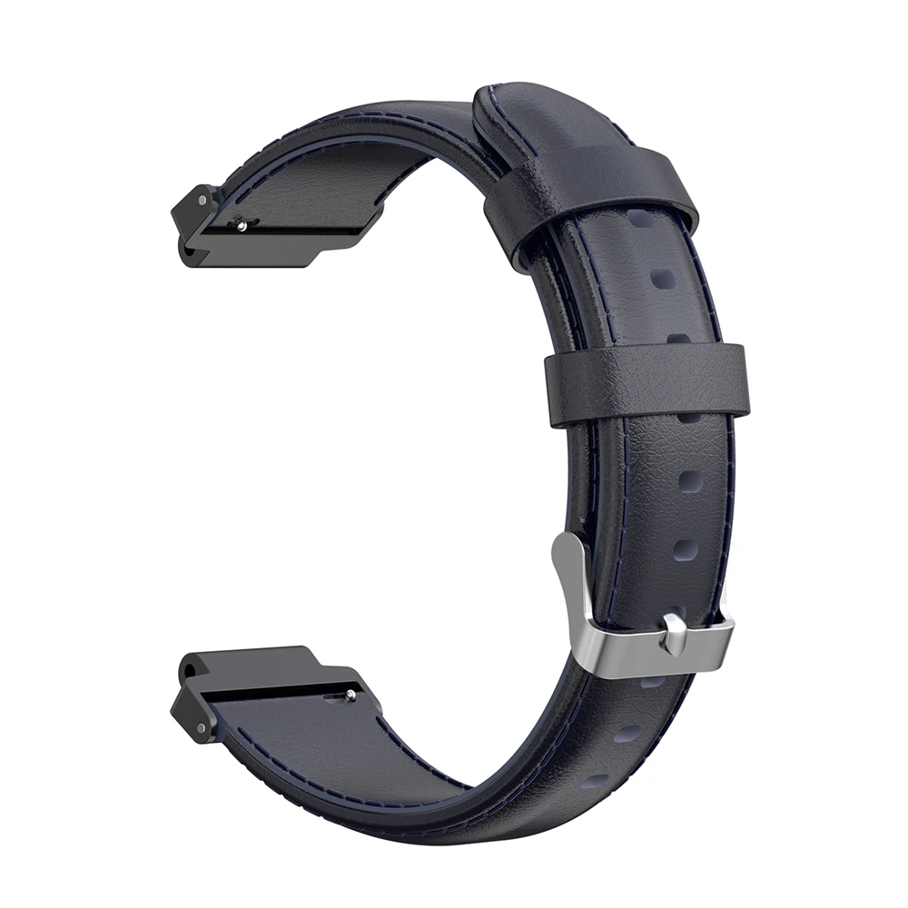 Для Garmin Forerunner 220 230 235 620 735 S20 S5 S6 Смарт-часы замена Кожаный ремешок наручные часы на запястье