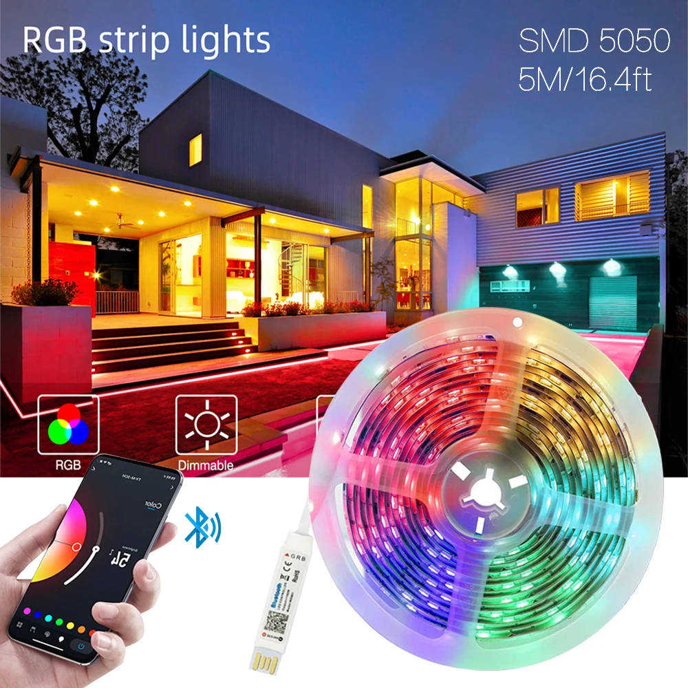 164ft-5m-tv-blacklight-computer-desk-iuces-fita-led-bluetooth-control-flexible-lamp-5v-rgb-5050-tape-ribbon-for-room-festival