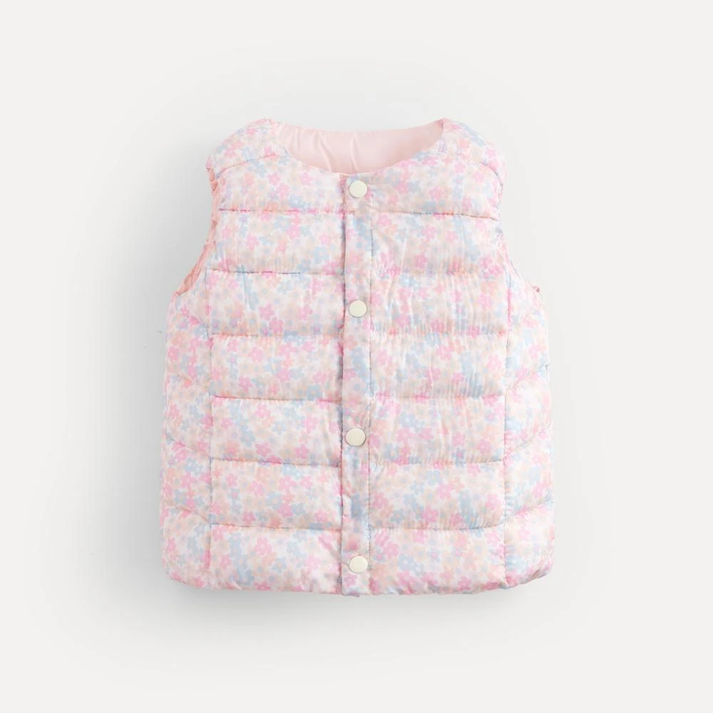 kids girls vest coats autumn/winter children liner clothes fashion flower  warming baby vest down cotton girls vest inner garment|Vests| - AliExpress