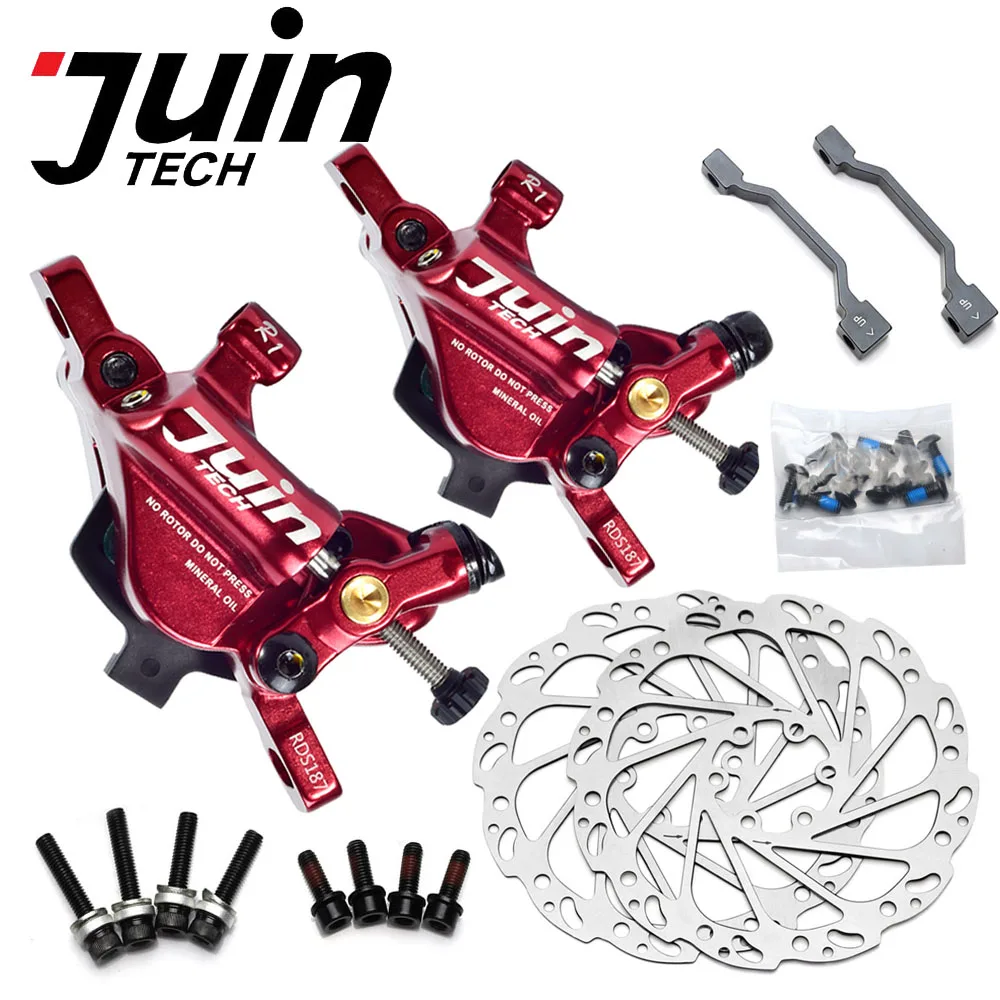 JUIN TECH R1 дорожный велосипед гидравлический дисковый тормоз дорожный складной велосипед плоский дорожный дисковый тормоз велосипедная линия тяга дисковый тормоз