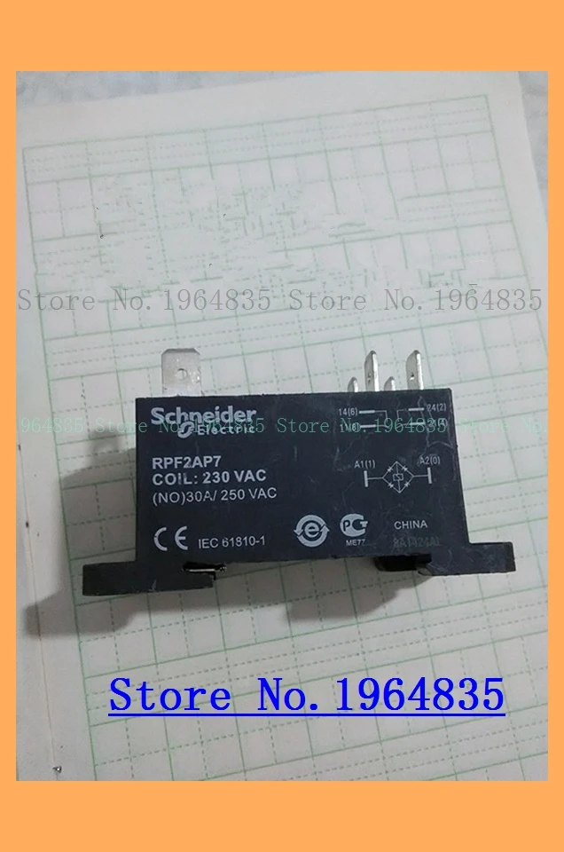 RPF2AP7 230VAC 110VDC 24VDC 12VDC