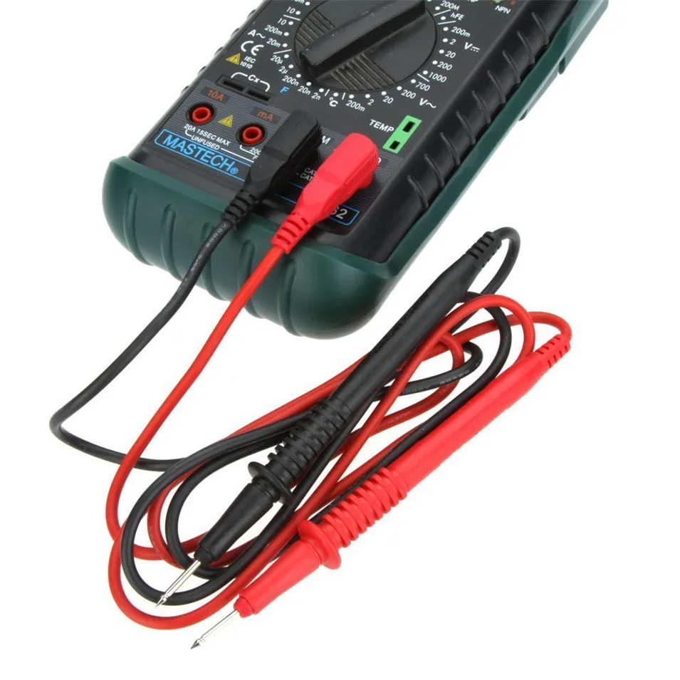 MASTECH MY62 Ручной цифровой мультиметр DMM с термоемкостью и тестовыми измерителями