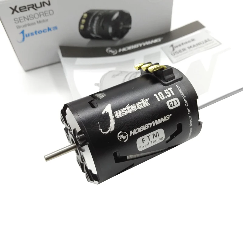 をhobbywing xerun G2.1 (10.5t-25.5t) justock感覚ブラシレス3650