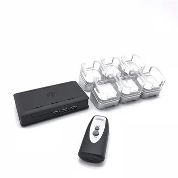6 Ports universal mobile display security system alarm remote control cell phone cradle acrylic stand and charge sensor cable 6 Ports universal mobile display security system alarm remote control cell phone cradle acrylic stand and charge sensor cable