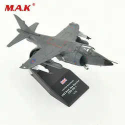 Сплав самолет 1/72 масштаб коллекционный боец модель 1982 BAE море Harrier FRS MK I Подарочная модель для поклонников для детей-поклонников подарок