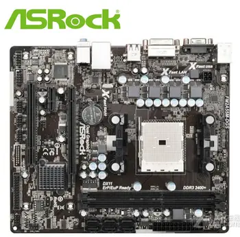 

ASRock FM2A55M-DGS Desktop Motherboard A55 Socket FM2 supports DDR3 32GB / For AMD A4/A6/A8 CPU used boards