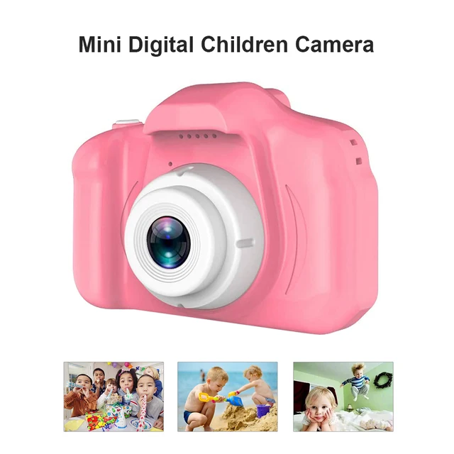 Mini cámara fotográfica digital 1080P para niños, Cámara de vídeo compacta para niños, juguete educativo, regalo de cumpleaños 6