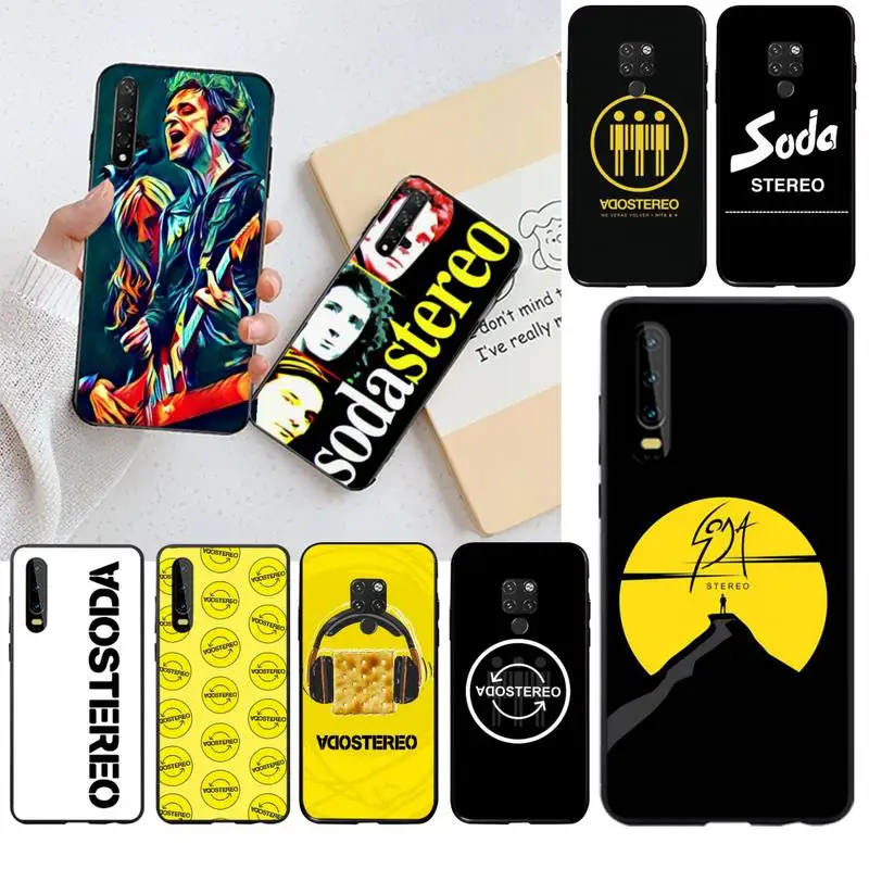 HUAGETOP содовый стерео ремешок чехол для телефона Huawei P40 P30 P20 lite Pro Mate 30 20 P Smart 2019