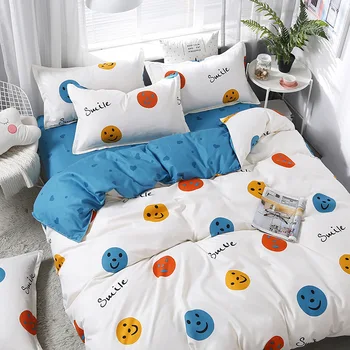 

Bedding Cotton Sheets Bedspread for The Bed Linen Duvet Cover Set Luxury 240x220 Double Together Queen Linens for The House Home