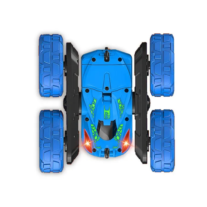 Новая двухсторонняя 360 градусов вращающаяся RC трюковая машина 2,4 Ghz внедорожная игрушка для детей