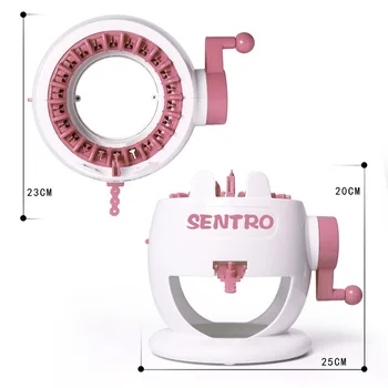 

Loom Kids Children Hand Knitting machine Toy Operational Ability Mini Weaving Machine DIY With Accessories Eaducational Hand Eye